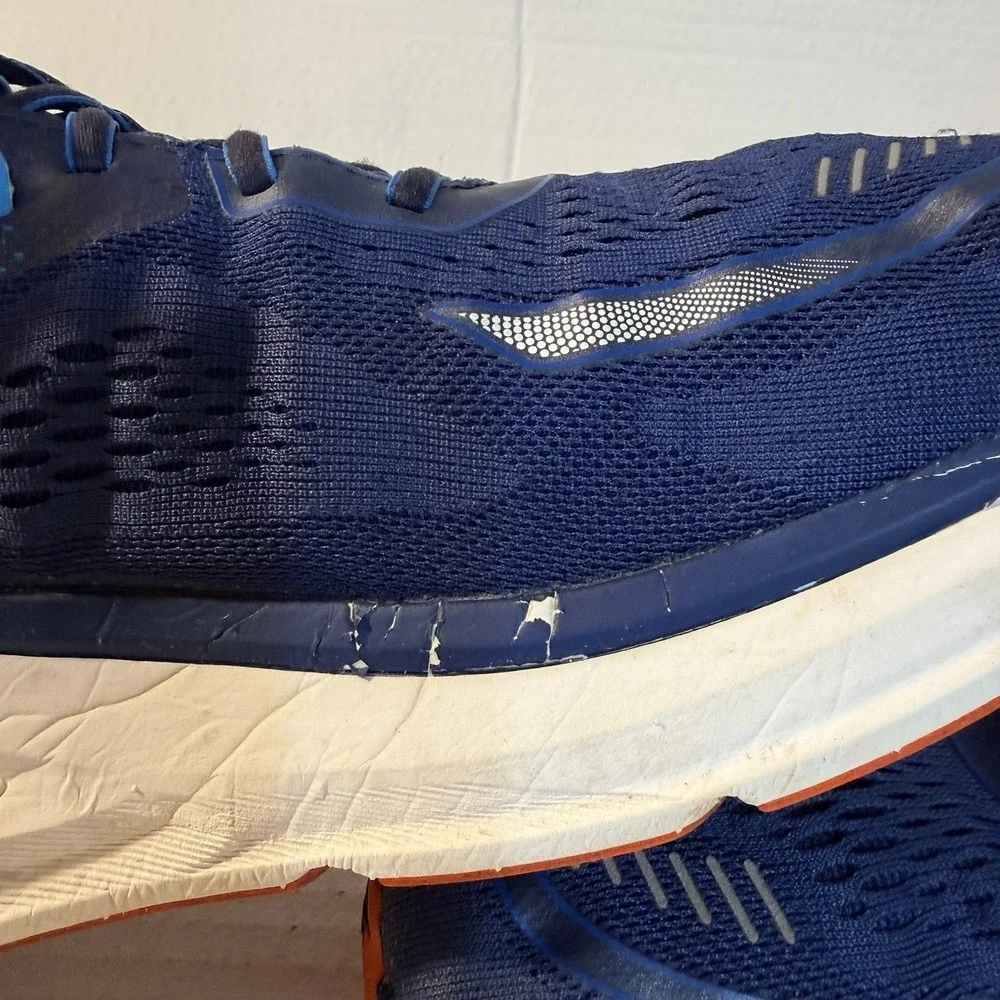 Altra Paradigm 6 Mens 12 Running Shoes Blue White ALOA5471424‎ Fast Shipping